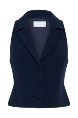 Mura Suiting Vest - Navy