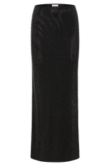 Erika Diamante Maxi Skirt - Black