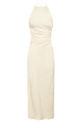 Rosalina Cut Out Maxi Dress - Ivory