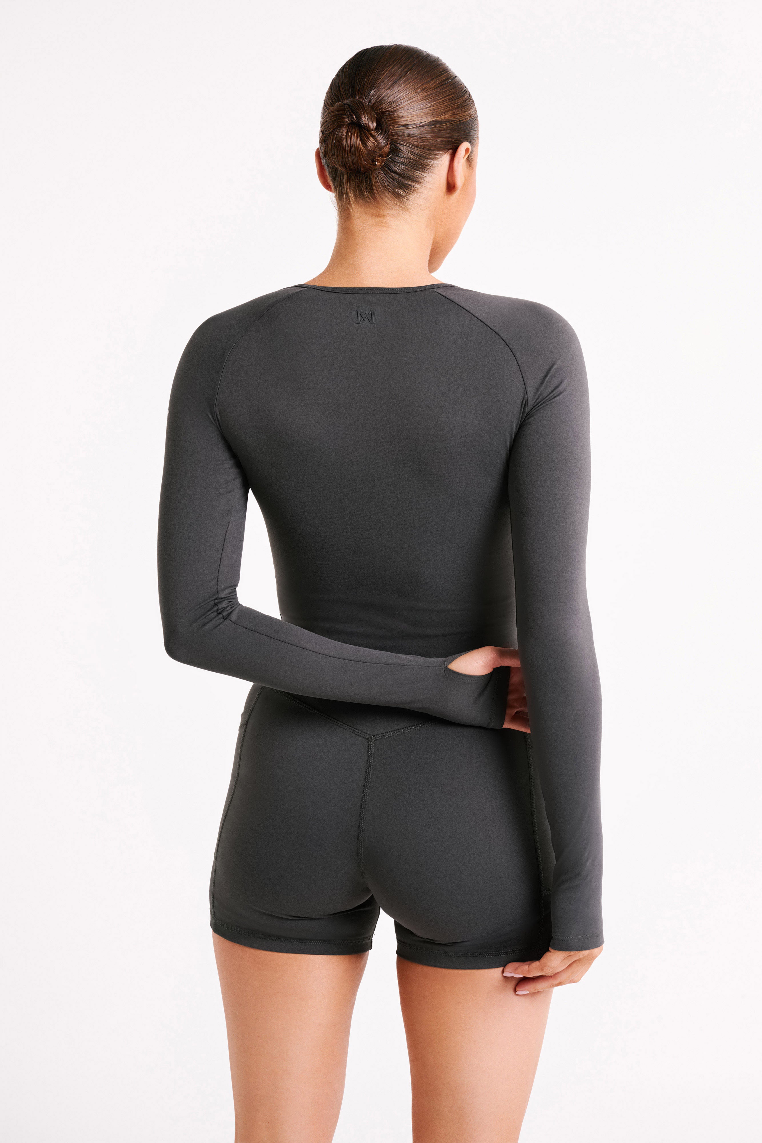 Martina Bike Shorts With Pocket - Charcoal